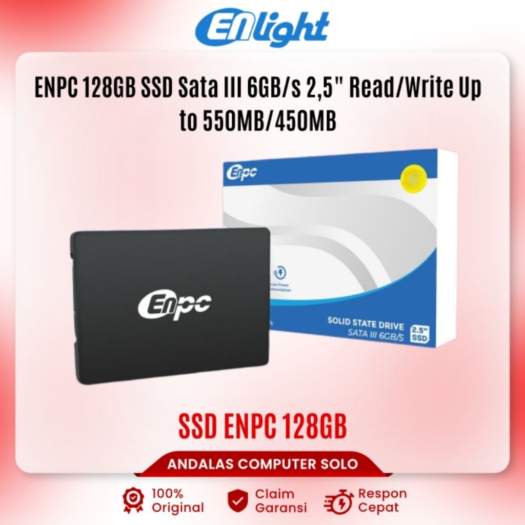 SSD 120GB 128gb RX7 Berkualitas garansi resmi baru