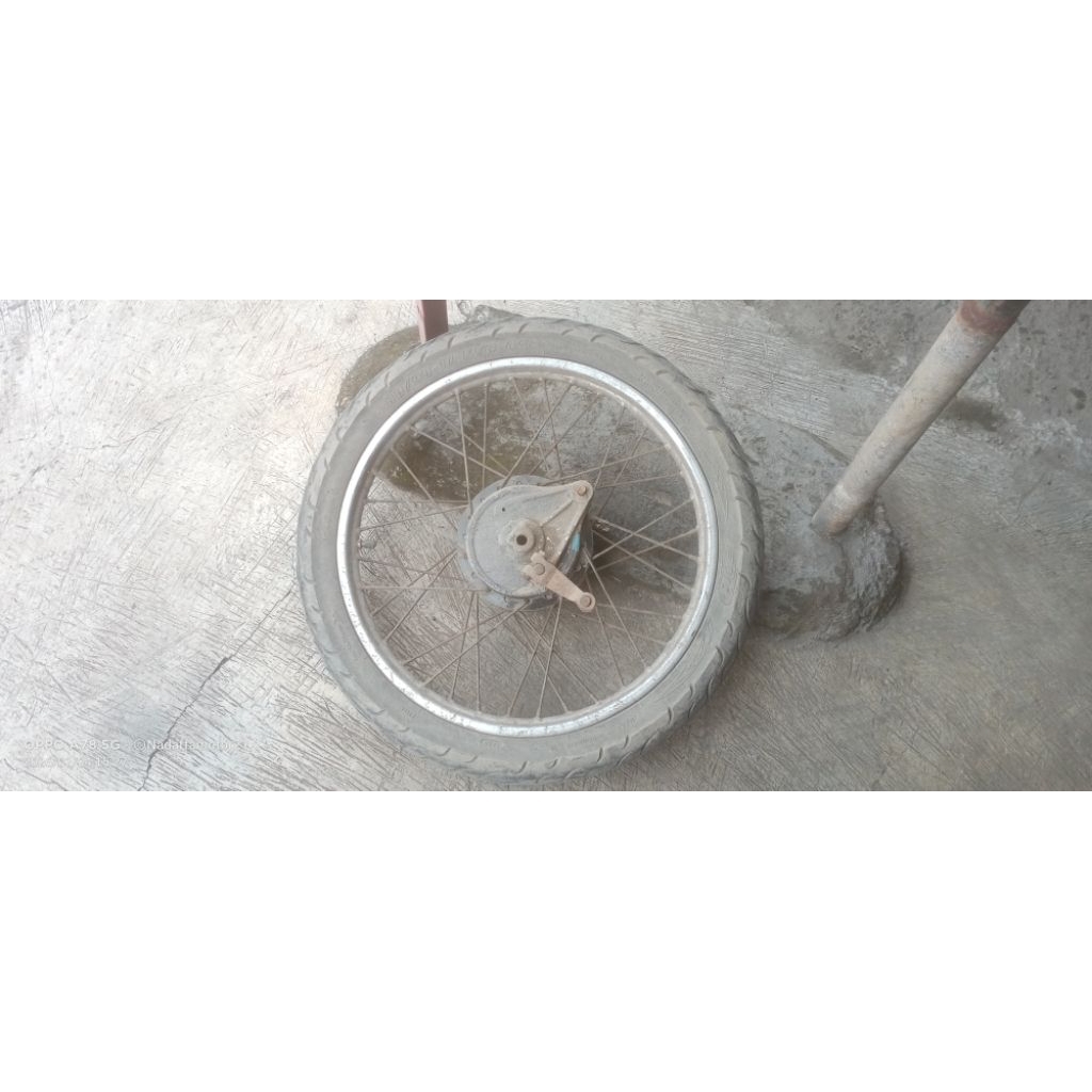 velg 17 supra fit supra x supra125 kharisma bekas copotan. tanpa ban