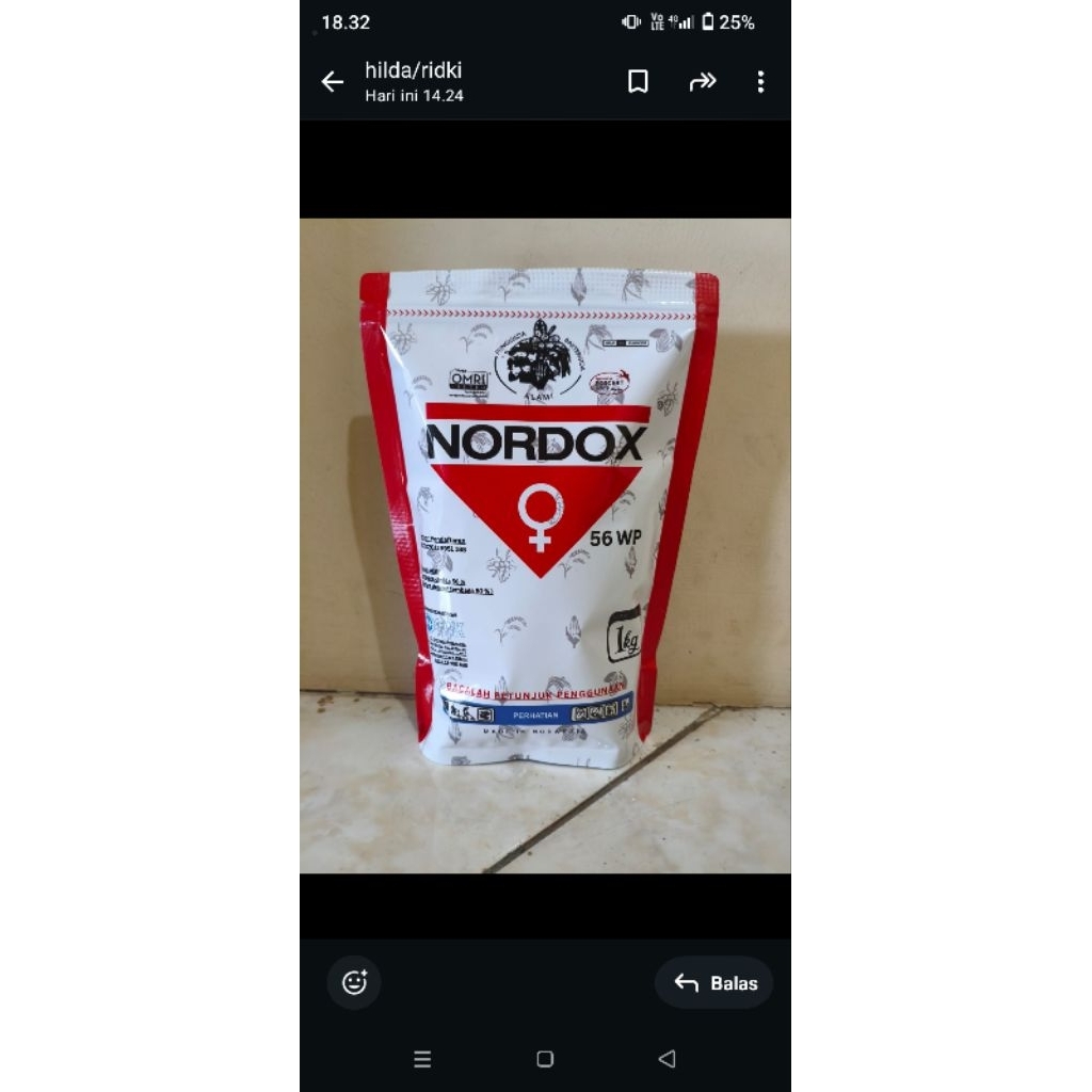 fungisida nordox 56wp 1kg