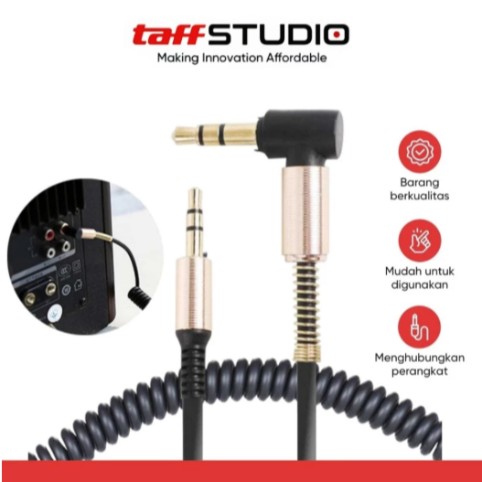 Kabel Aux Jack Audio Speaker 3.5mm Mobil Hp Ke Speaker ZHY43938