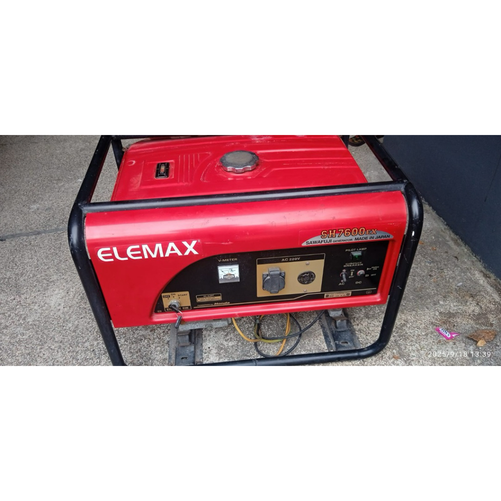 Elemax SH7600EX Genset Bensin
