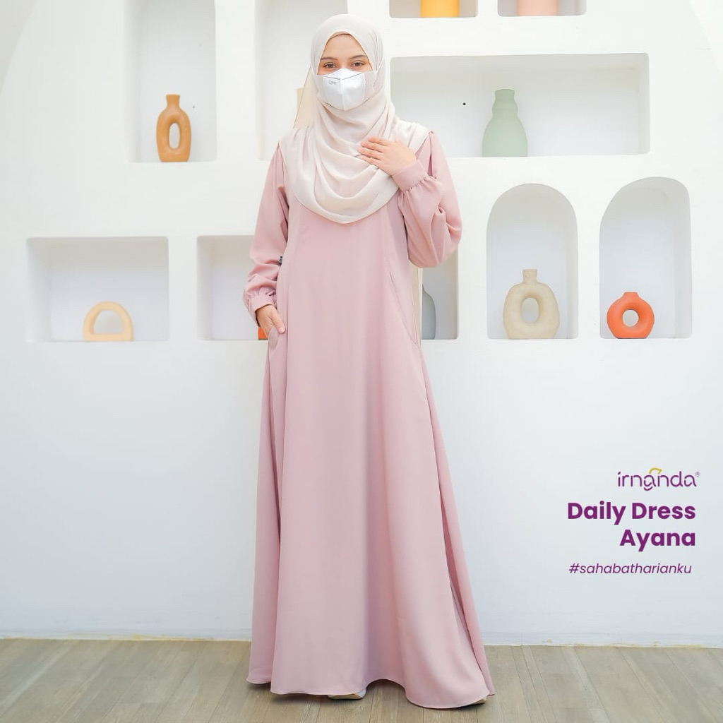 Iranda Gamis Shofy Dewss Outer Polos Wanita Dewasa / Remaja