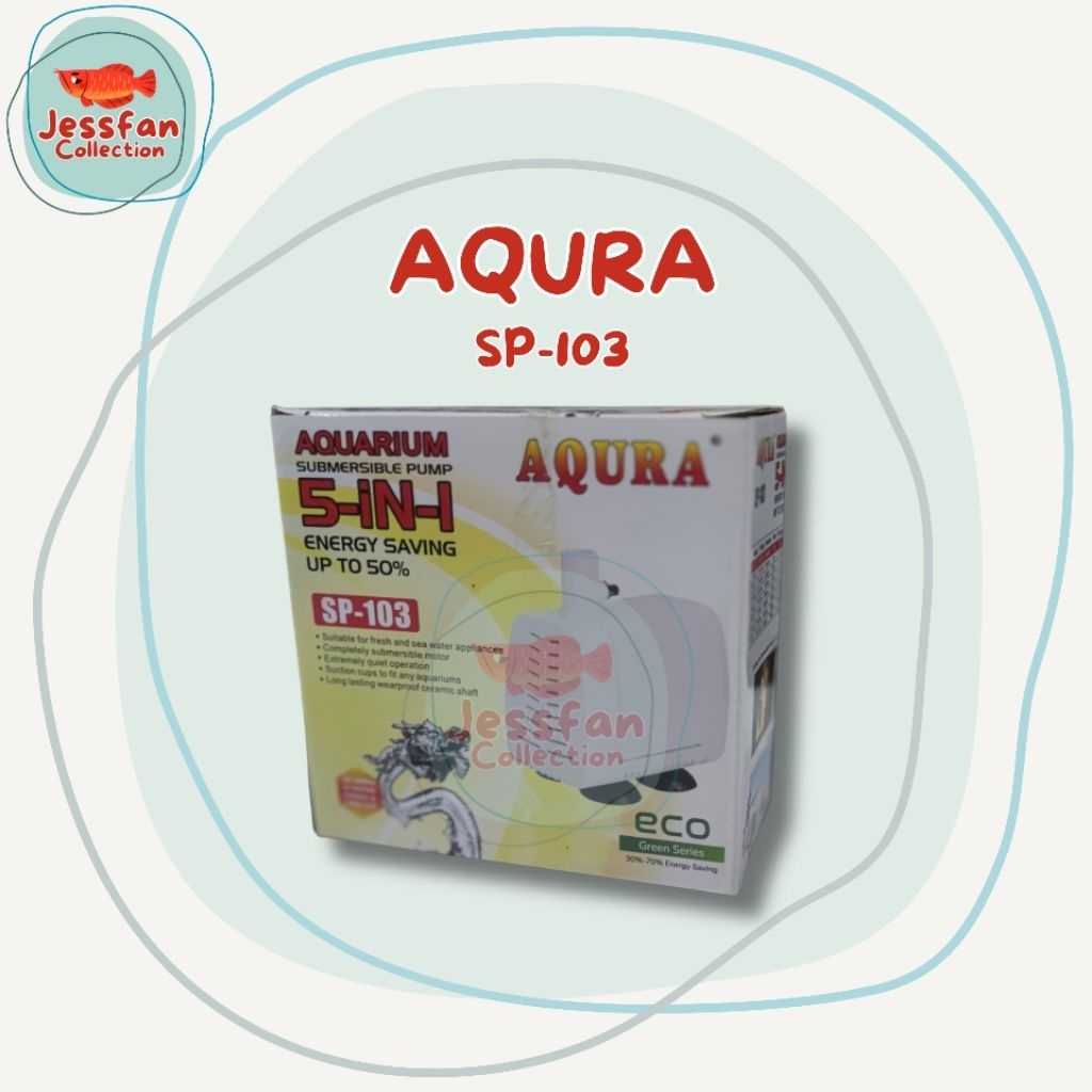 Aqura SP-103 Pompa Celup Aquarium Aqura SP 103