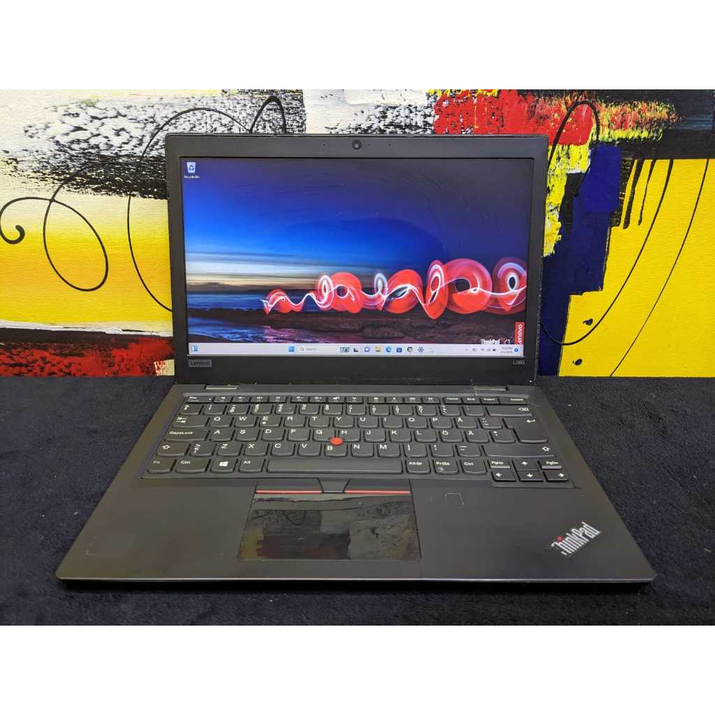 Laptop Lenovo Thinkpad L380 Core i3 Gen 8 8/256 Slim Siap Pakai