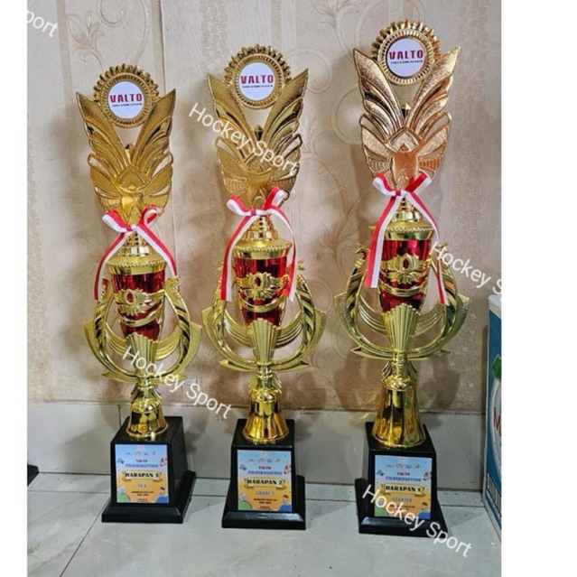 Trophy Costum Tulisan Piala 1 SET 123 / 1 Trophy ( CK 30 )