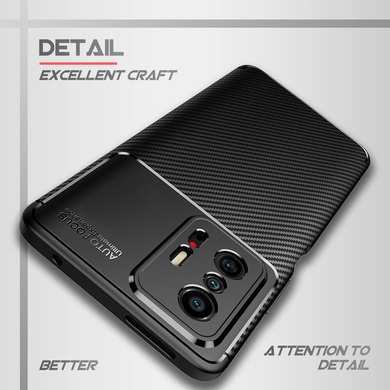 Case Xiaomi Mi 10T 10T Pro 11 Lite 11T 11T Pro Case Premium Carbon Beetle Original