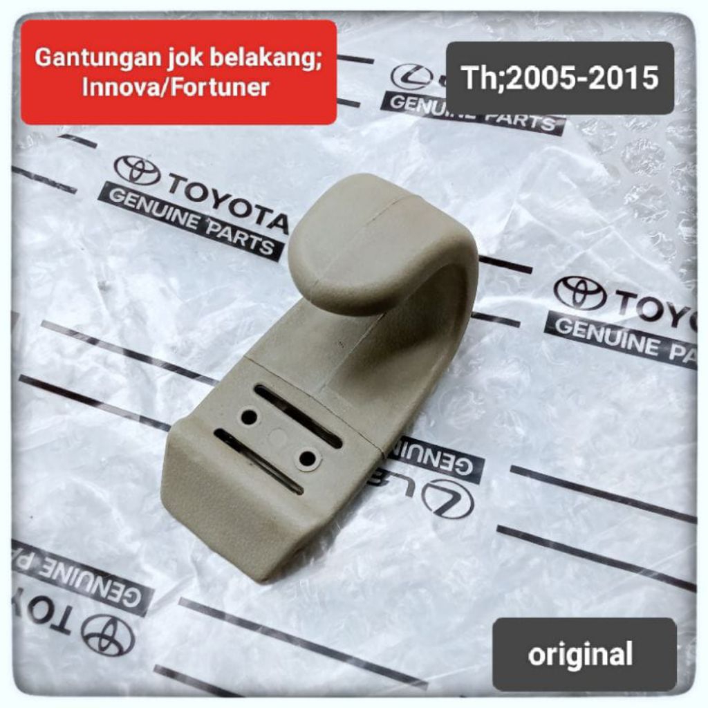 Gantungan Jok Belakang Innova 2004 2015 Hook Jok Belakang Innova Fortuner Lama Cantolan Jok Belakang