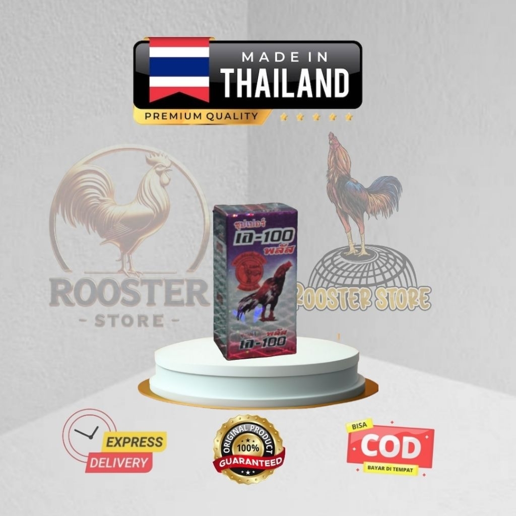 Super A100 plus Obat ayam setelah tarung