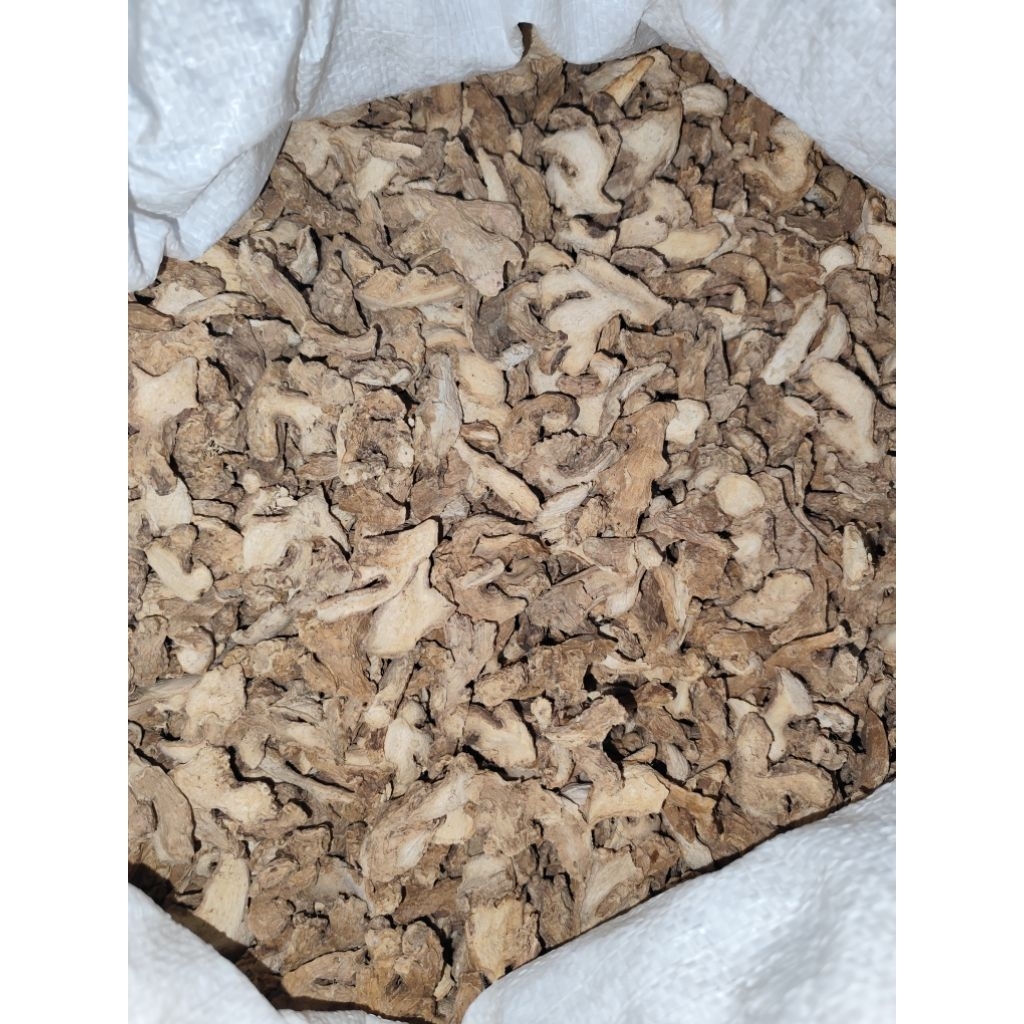 Jahe Gajah Kering Bersih iris/rajang Premium 1kg dan 500gr