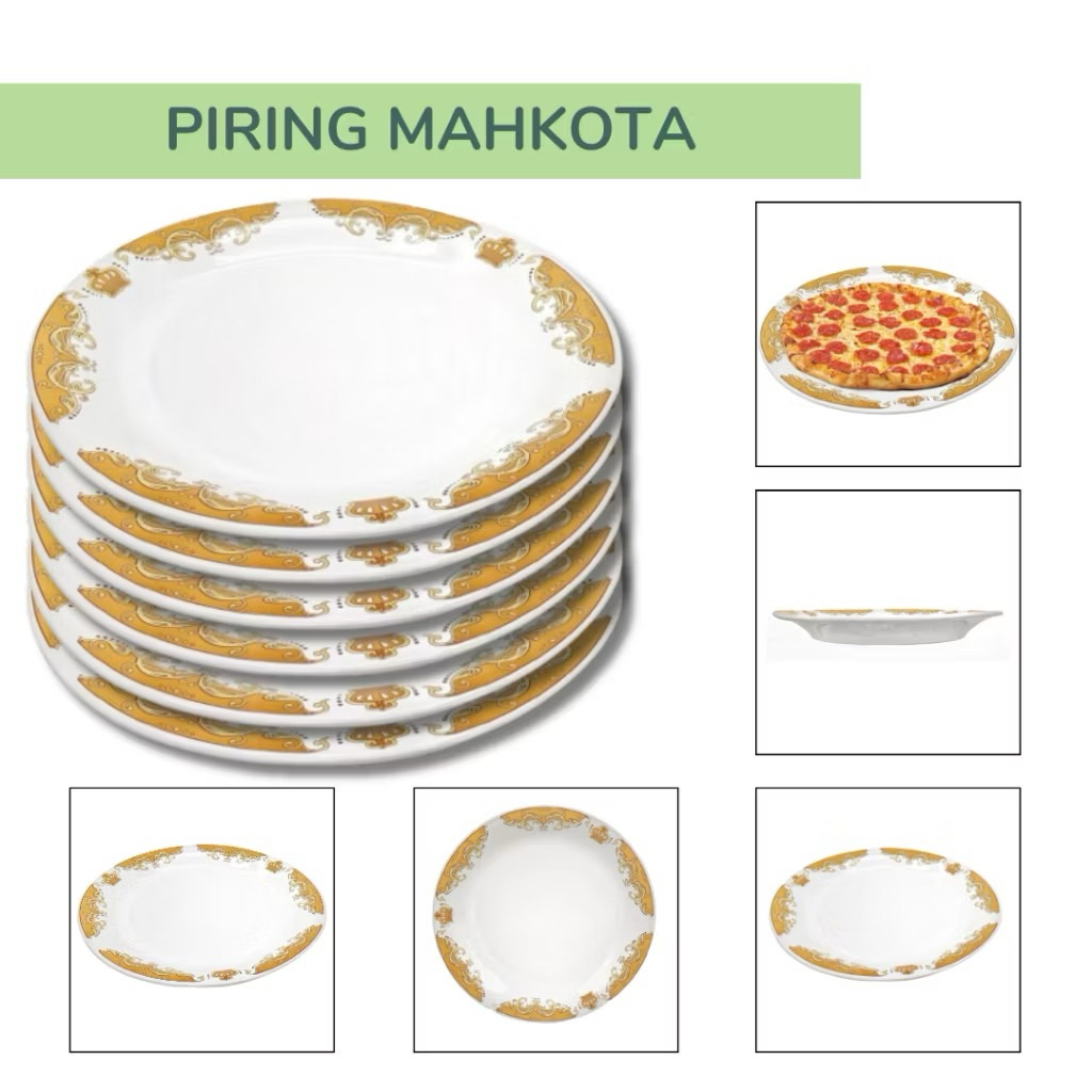 PIRING KERAMIK MAHKOTA