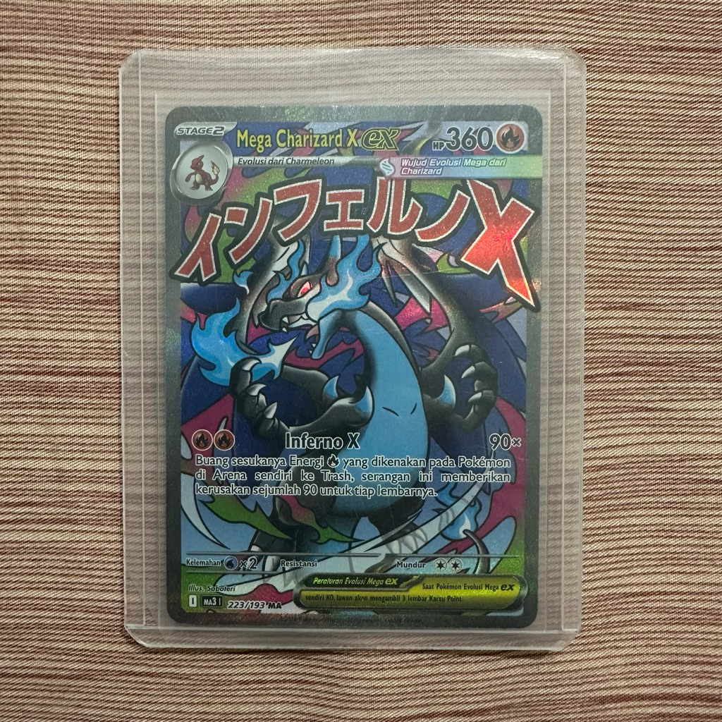 Kartu Pokemon TCG - Mega Charizard X EX MA MA3