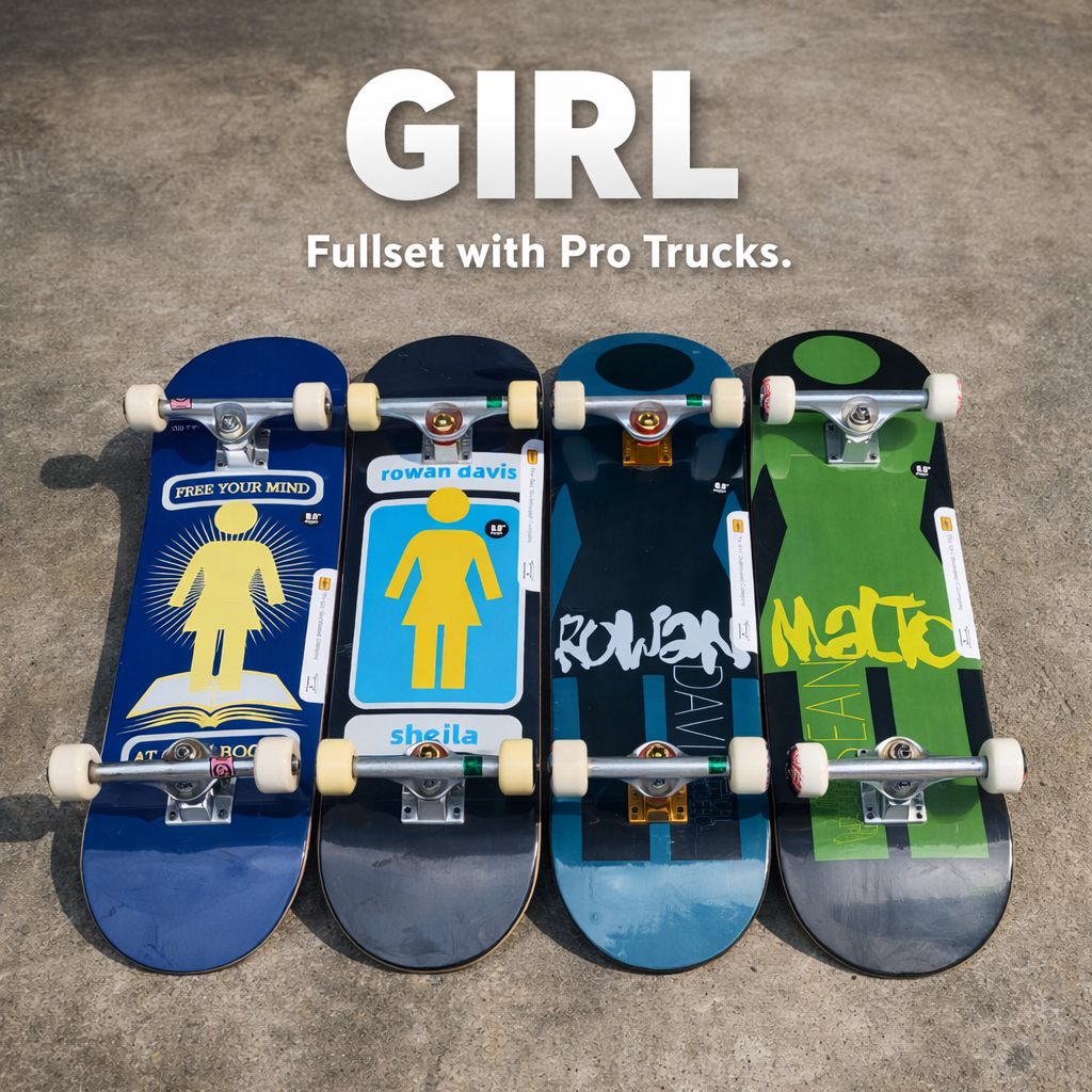 Skateboard chocolate Girl fullset complete Pro usa