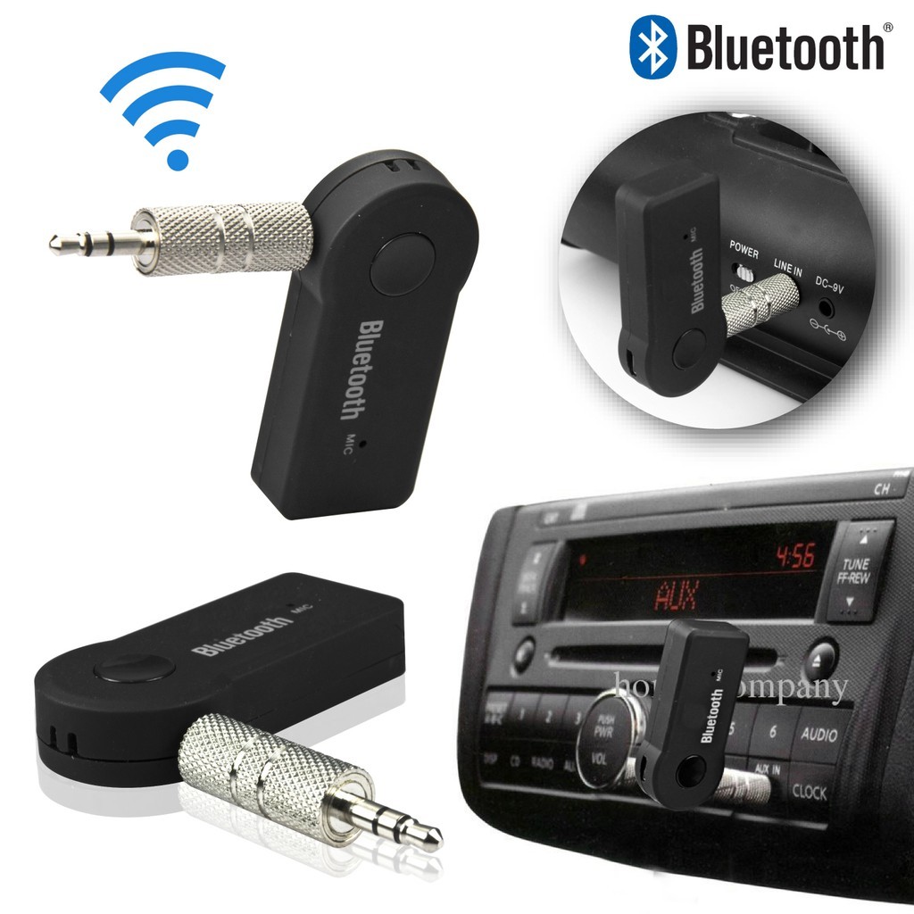 Bluetooth Receiver Audio Mobil Car Bluetooth Audio Ck-05 Receiver CK-05 Tanpa Kabel AUX