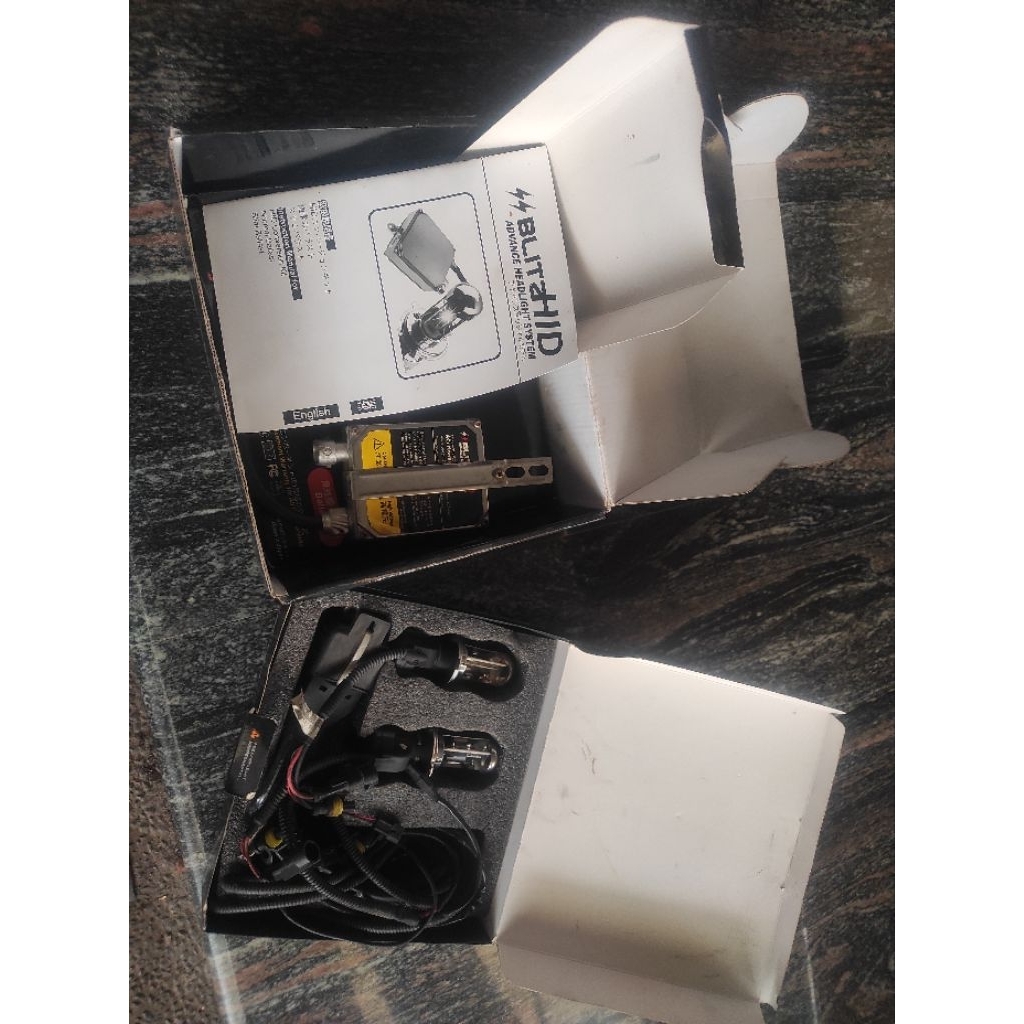 lampu hid h4 set blitz made in japan