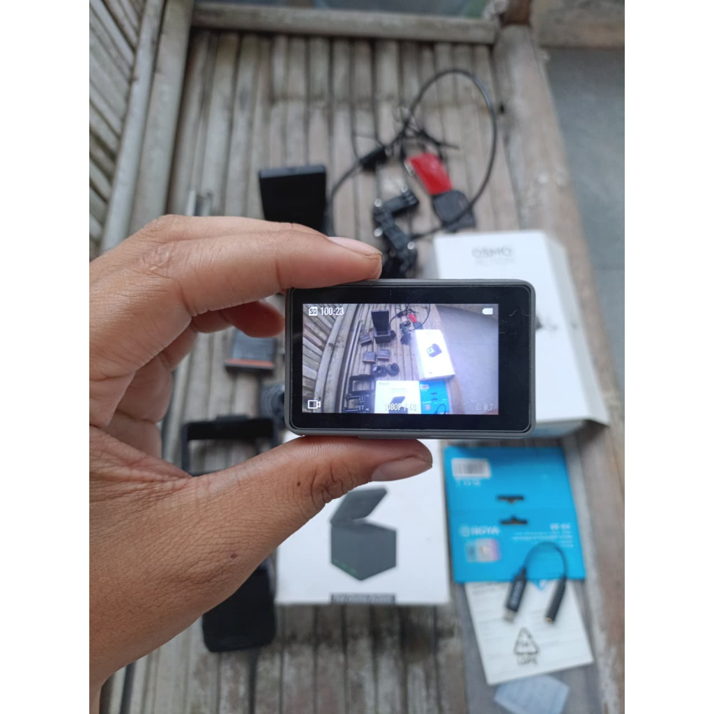 Paket Motovlog Plug & Play Action Cam + Mic Helm + Mounting Lengkap | Siap Nge-Vlog