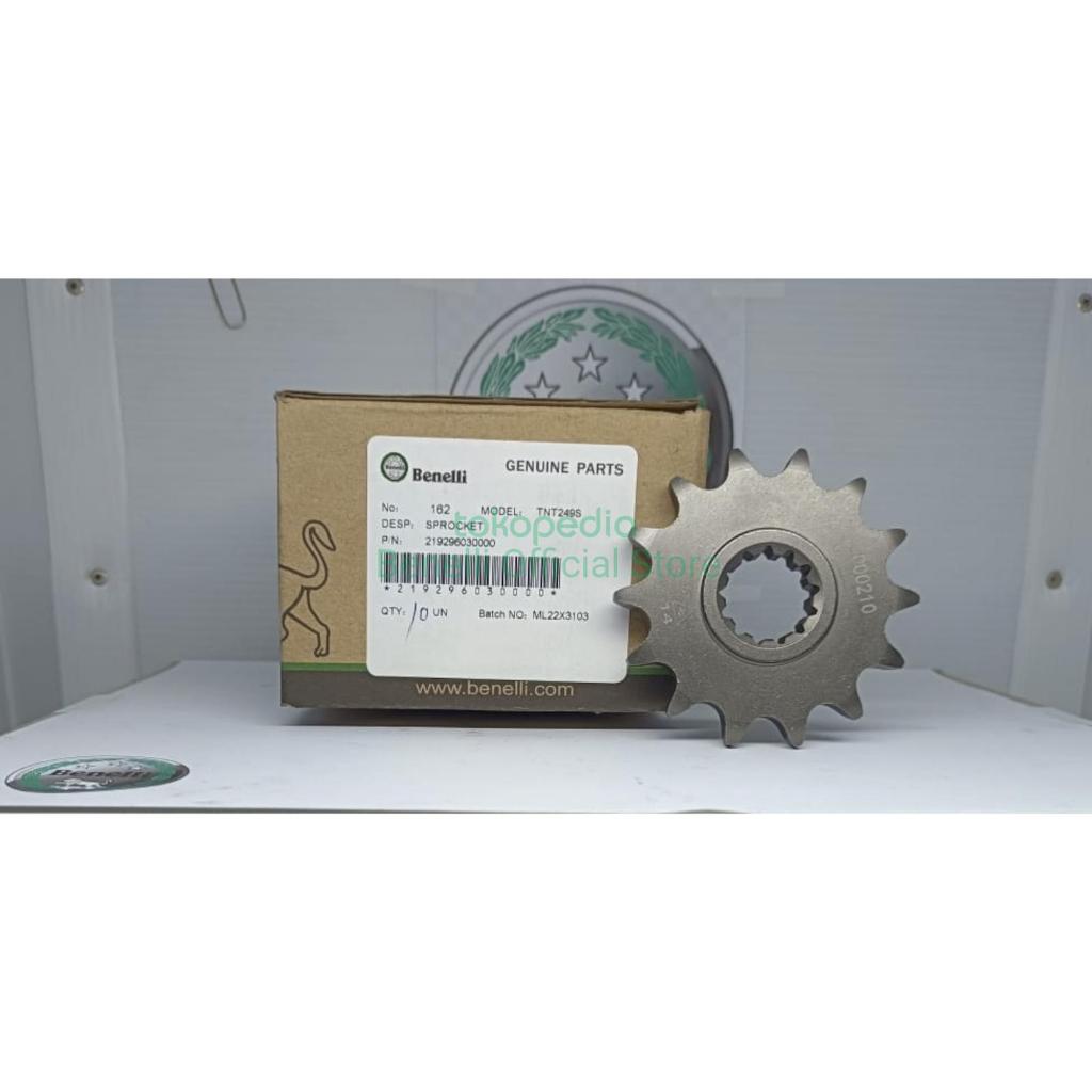 Sparepart Benelli TNT250 - Gear Depan / Sprocket TNT250 - BS250