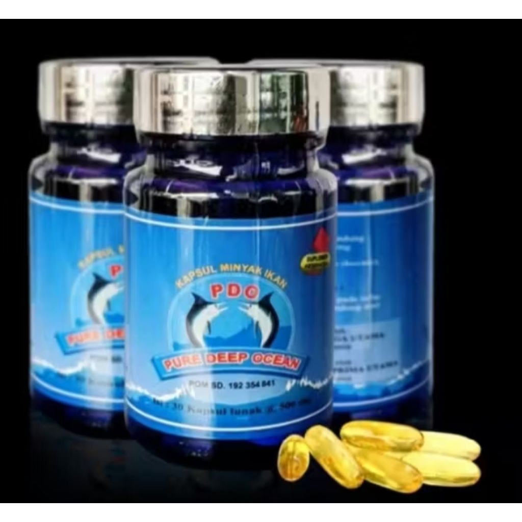 Minyak Ikan PDO Kapsul - 30 kapsul
