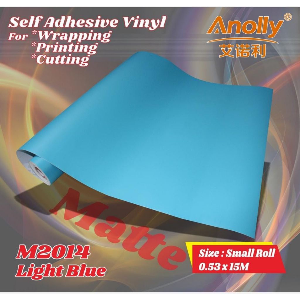 WALLPAPER STIKER MEJA KAYU LEMARI BIRU MUDA DOFF/STIKER BIRU MUDA MATTE/SKOTLET BIRU MUDA DOFF/STIKE