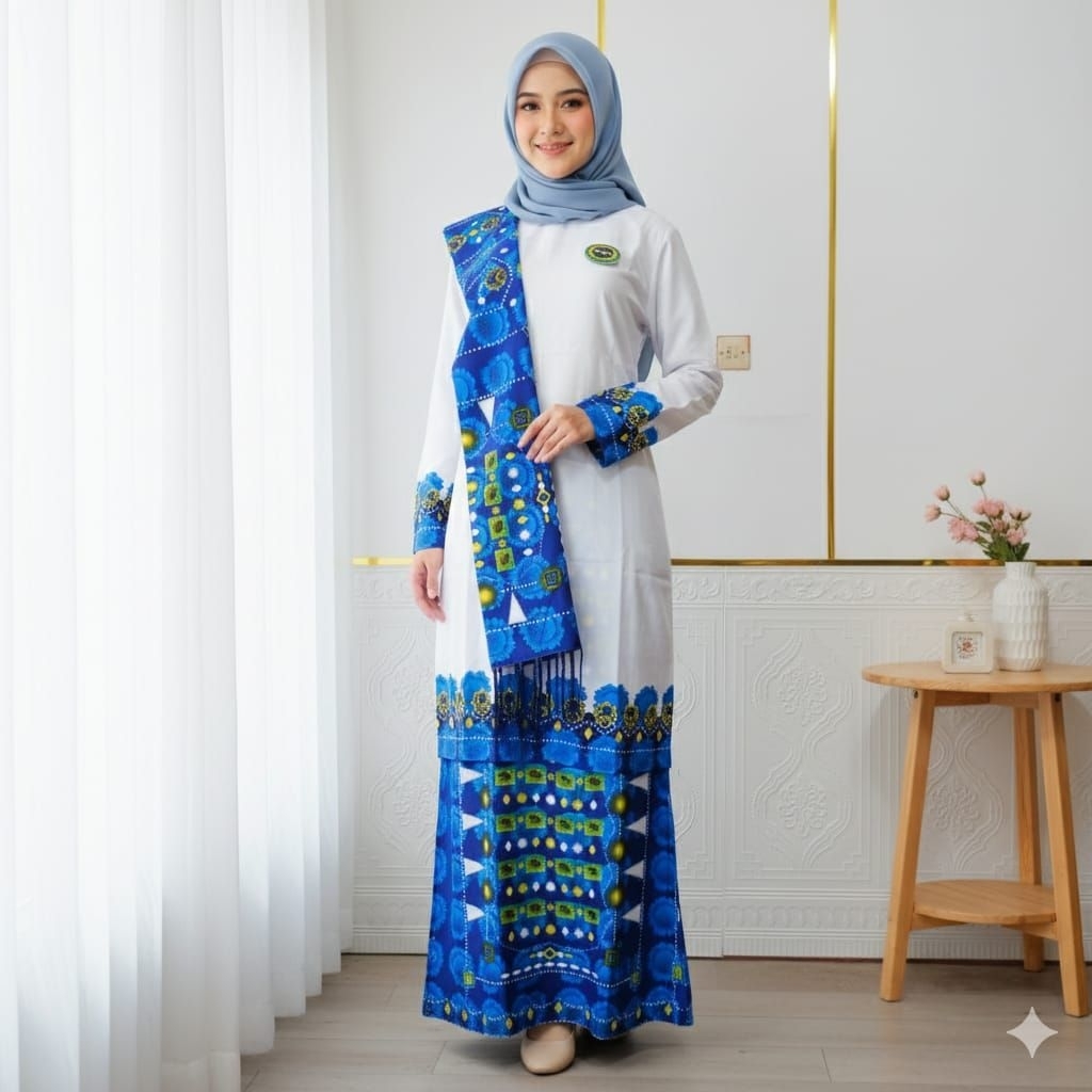 BAJU BKMT Nasional Siap pakai Bonus Pin