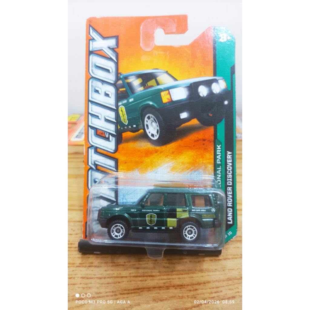 Matchbox 2011 MBX National Park Land Rover Discovery