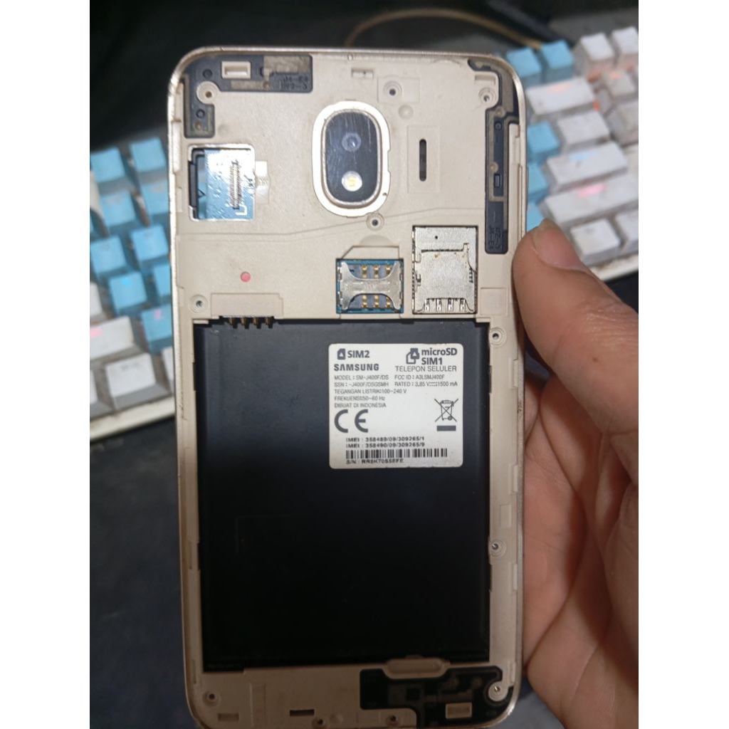 mesin Samsung j400f normal