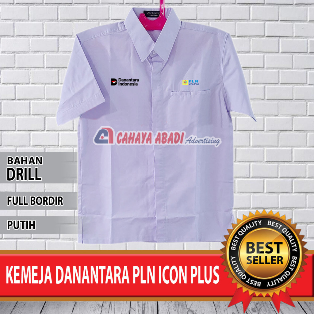 Kemeja Danantara Indonesia PLN Icon Plus Baju Danantara Indonesia PLN Icon Plus Seragam Danantara In