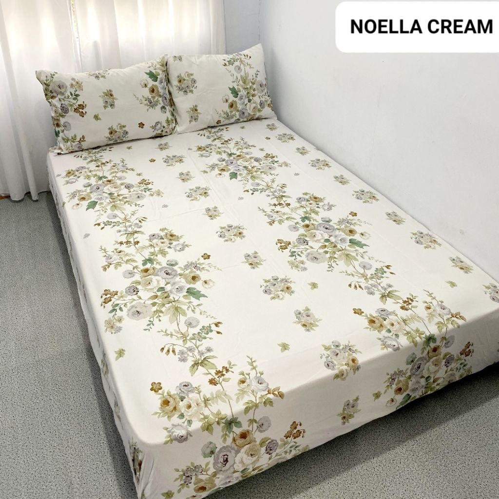 BISA COD SPREI NOELLA MOTIF KAMAR MINIMALIS TERBARU 180X200 SEPREI 90 x 200 100 KING QUEEN SEPRAI UK