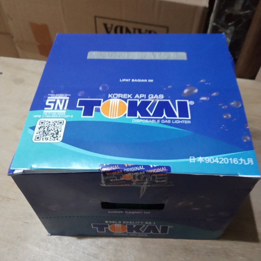 BENSIN GAS TOKAI Korek Api Gas Isi 50pcs Original ORIGINAL