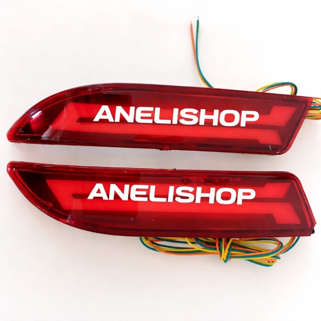 Lampu Led Bumper Belakang All New Avanza Xenia 2012 2013 2014 2015 2016 2017 2018 2019 2020