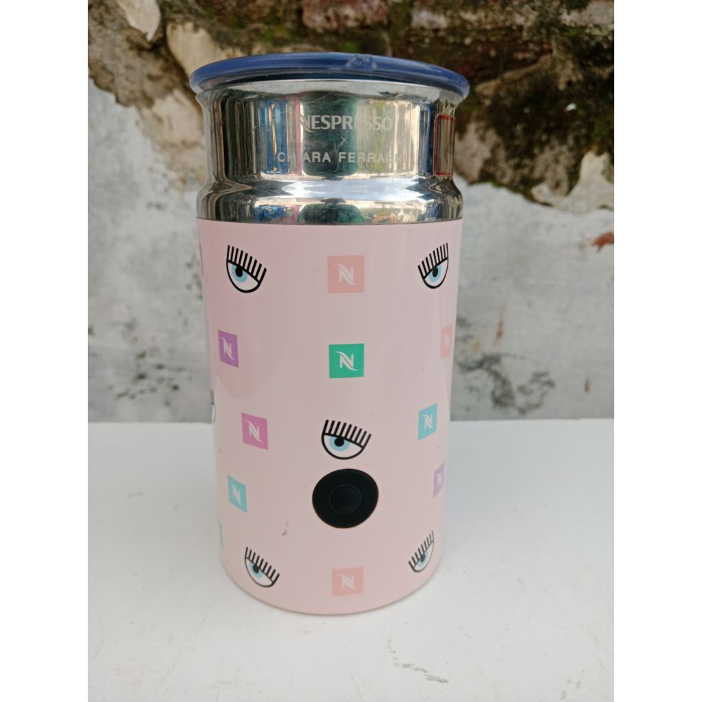 Aeroccino3 edisi terbatas kolaborasi Nespresso x Chiara Ferragni