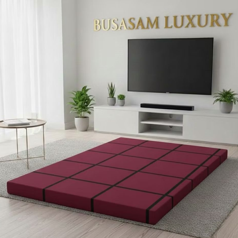 KASUR BUSA TEBAL 5CM KASUR LANTAI KASUR DEPAN TV KASUR SPON MATRAS LANTAI