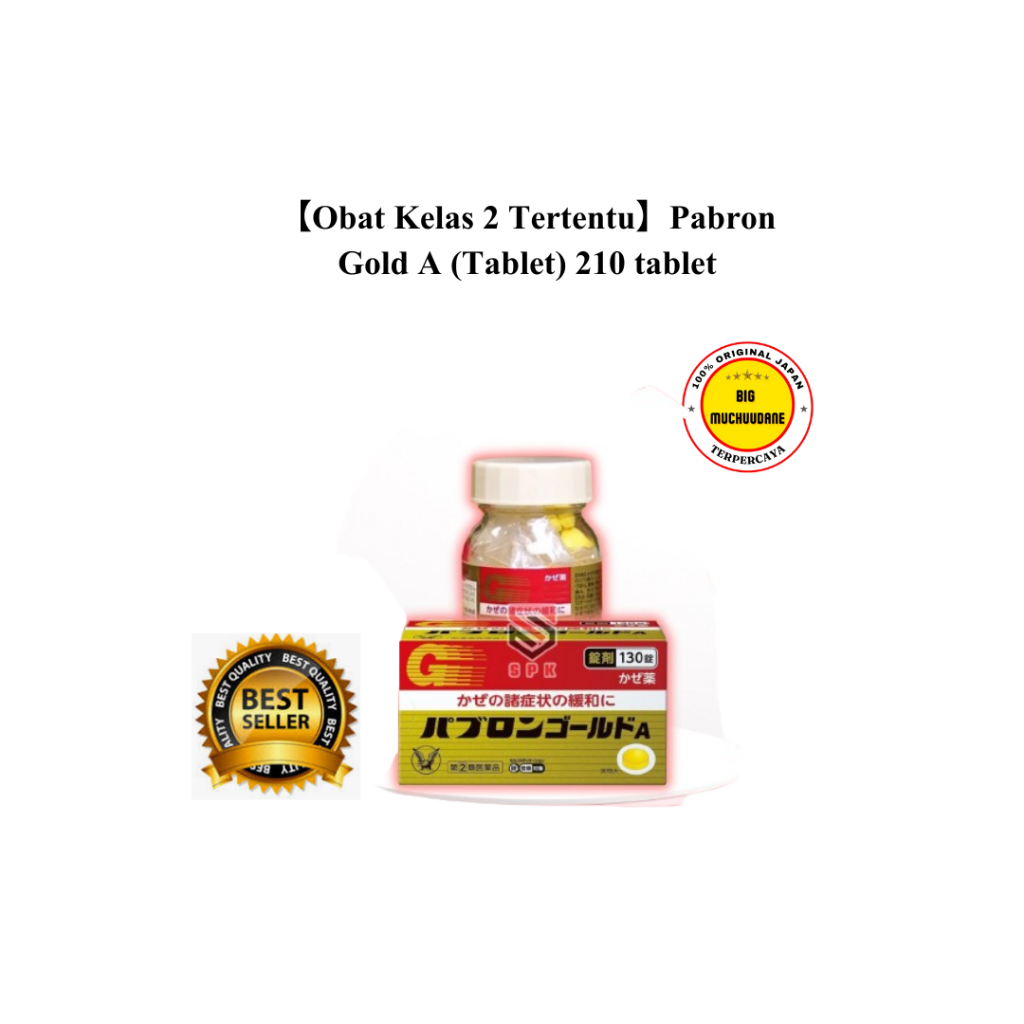 Pabron Gold A Tablet Impor Jepang – Paket Hemat / Bundle