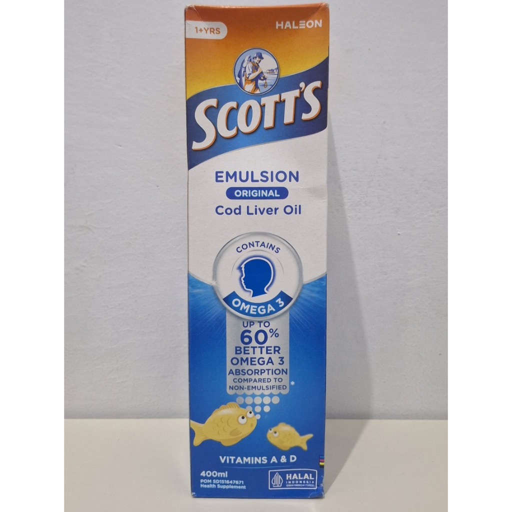 Scott's Emulsion Vitamin 400ml Varian Original
