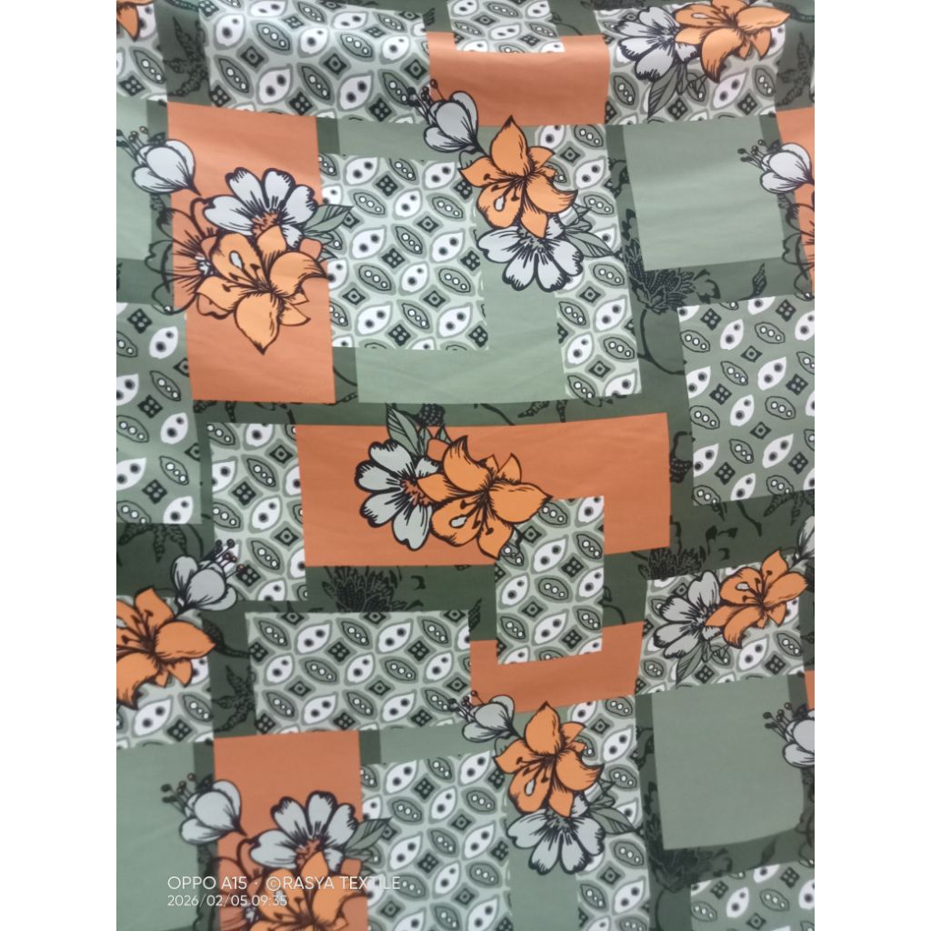 kain wolfis premium bahan kain wolfis motif bahan kain wolfis kembang bahan kain wolfis kembang mete