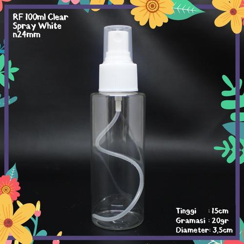 Botol Plastik Semprot Spray Transparan Tebal SP 100 ml