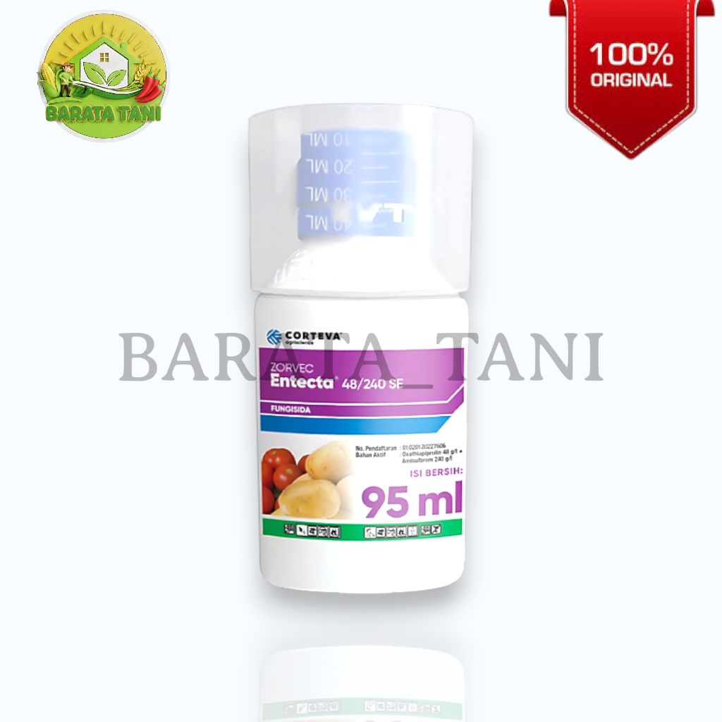 Fungisida Zorvec Entecta 48/240 SE 95ML Melindungi Kentang Anggur Busuk Daun Downy Mildew