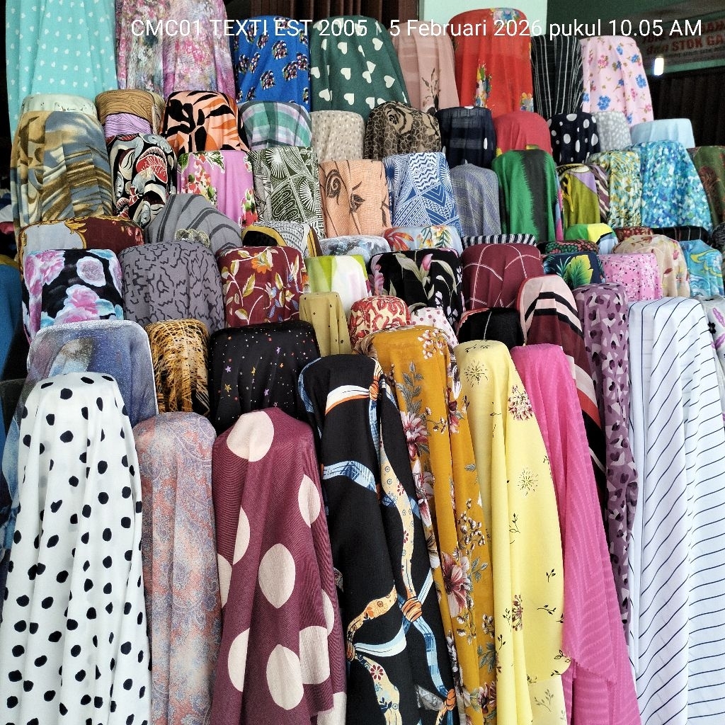 HARGA/0,5 M | BAHAN WOLLYCREPE PREMIUM | KAIN WOLLYCREPE PREMIUM GRADE A | KAIN WOLLYCREPE MOTIF