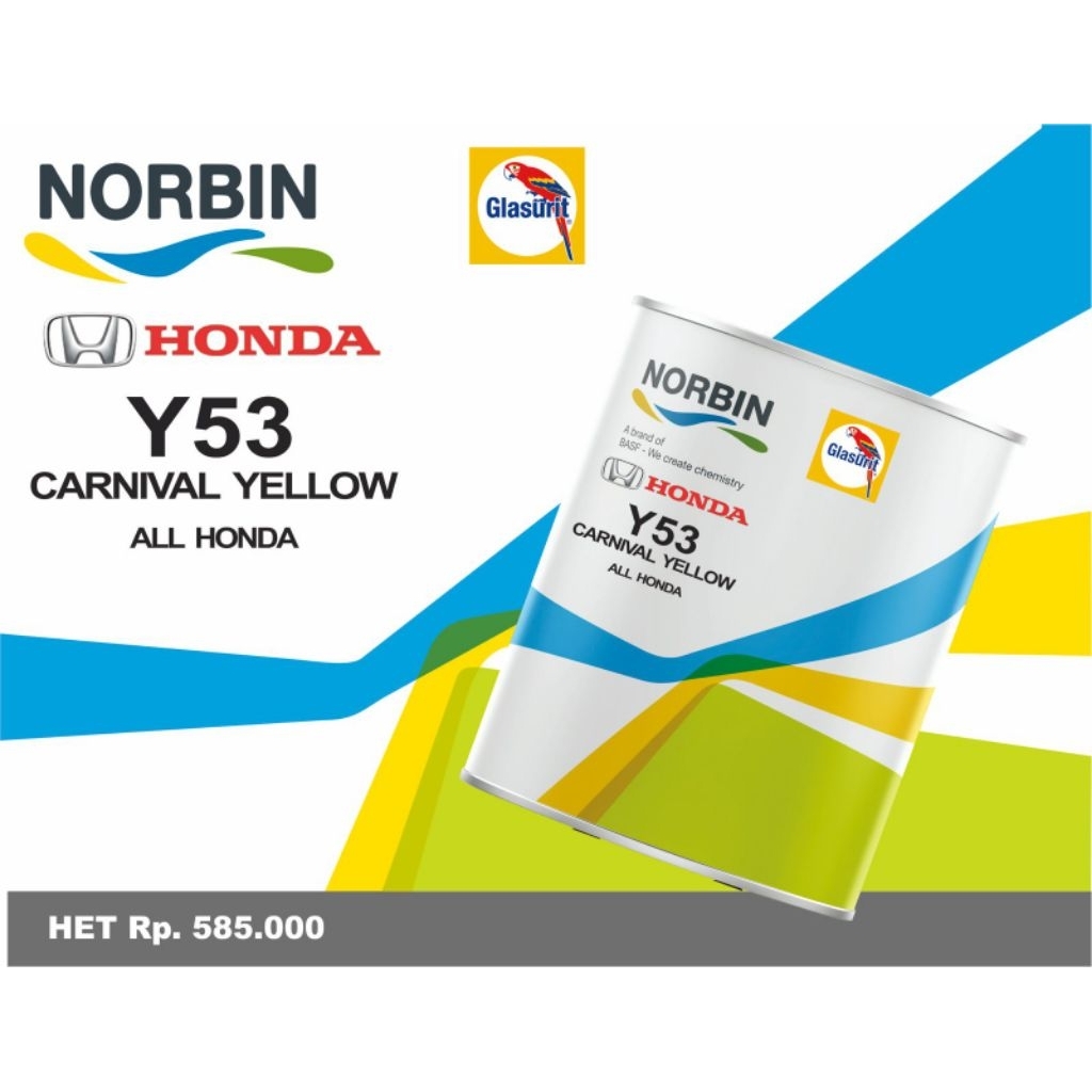 READY MIX HONDA Y53 CARNIVAL YELLOW