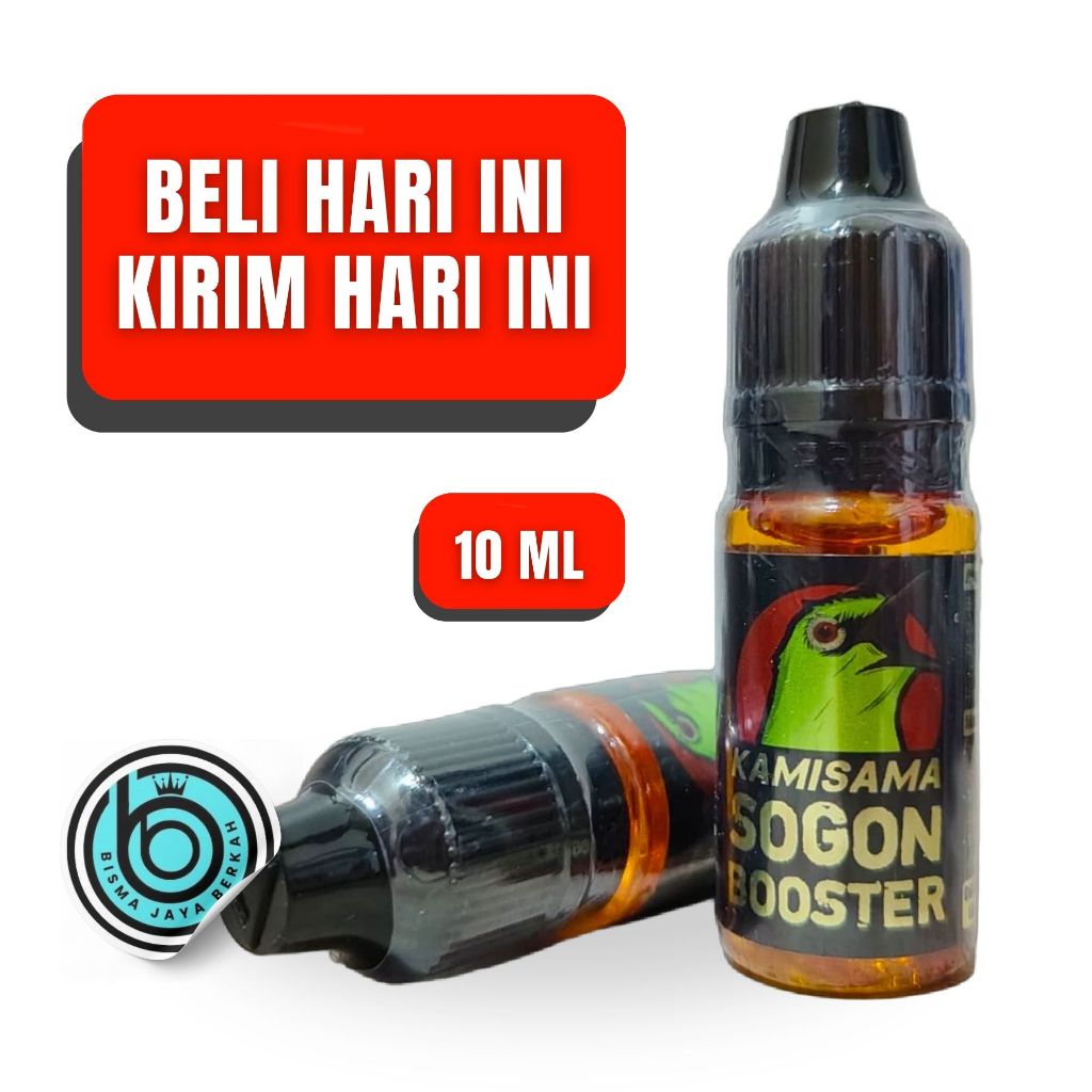 BOOSTER SOGON BOOSTER 10ML Multivitamin ATP Energi Stamina Mental Burung