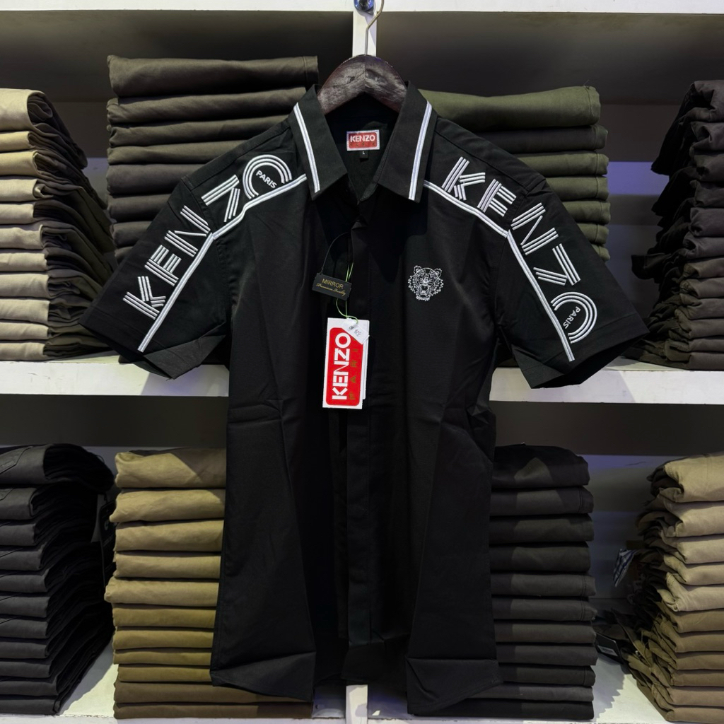 Kemeja Lengan Pendek Pria import