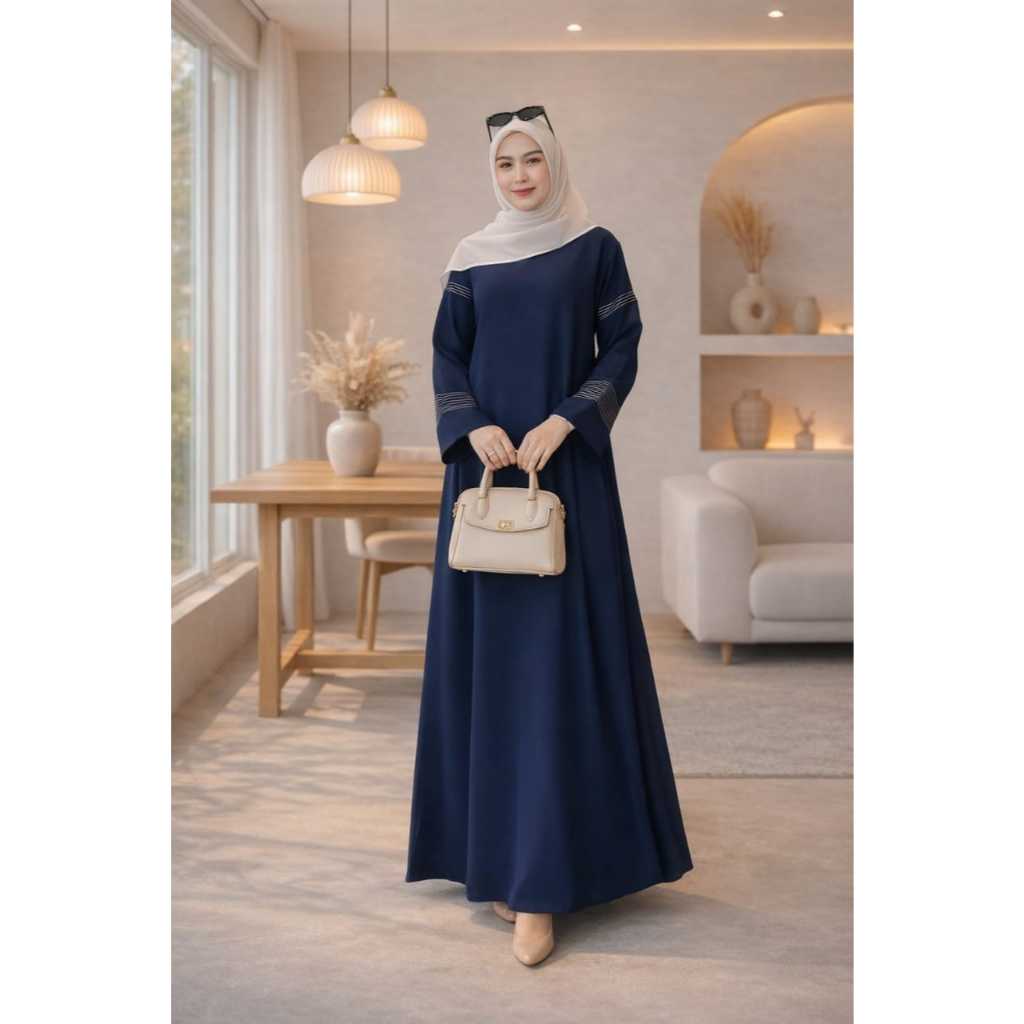 BARU GAMIS Zaira dress Ori aku karissa Lavina Renda REMAJA KEKINIAN MURAH Blezer lebaran polos putih