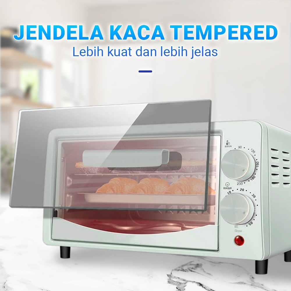 PROMO OVEN LISTRIK FINITO LOW WATT 12 LITER MULTIFUNGSI