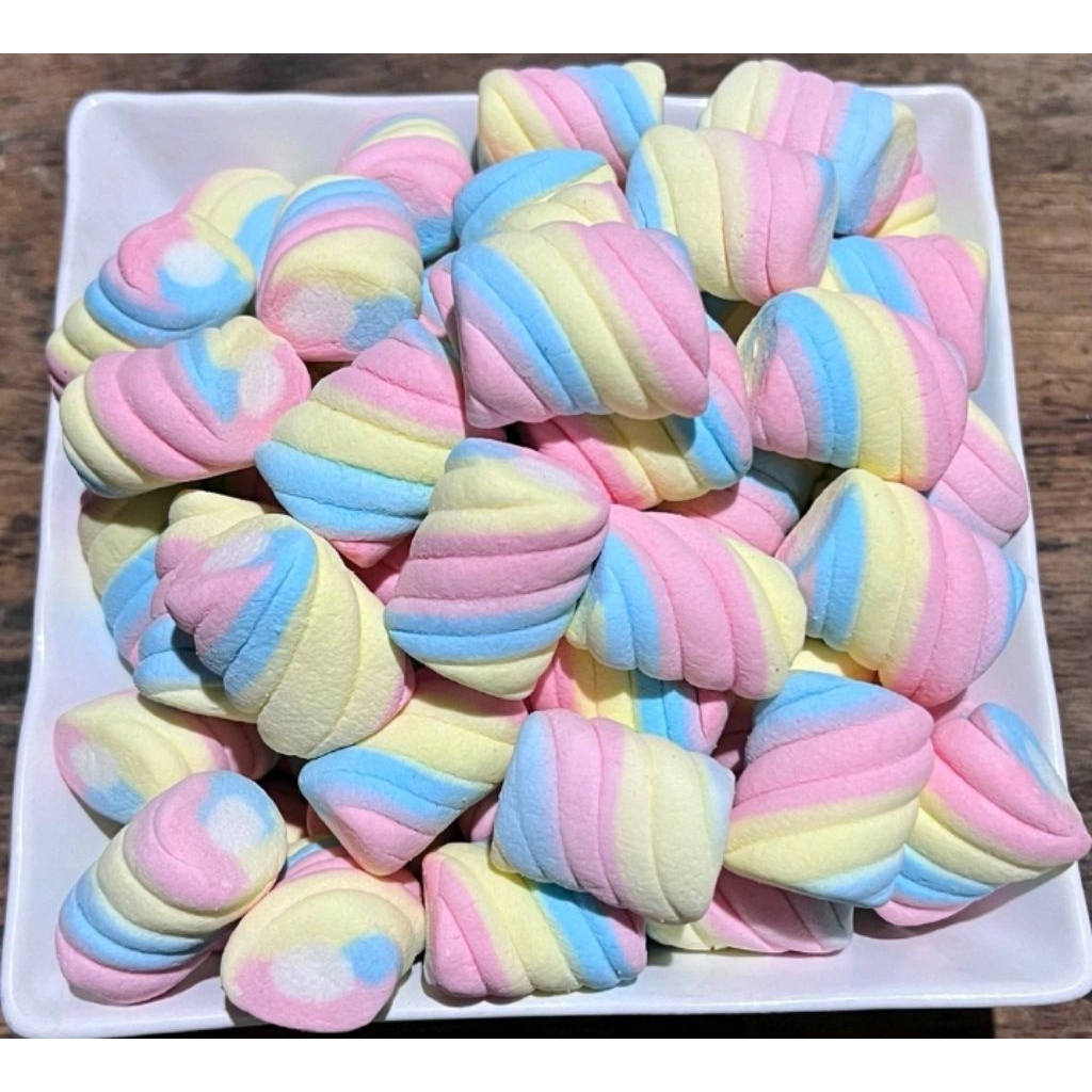 MUANISSSS 500GR Marshmallow Chompchomp Mega Plain White | Marshmallow Chompchomp Kiloan Murah