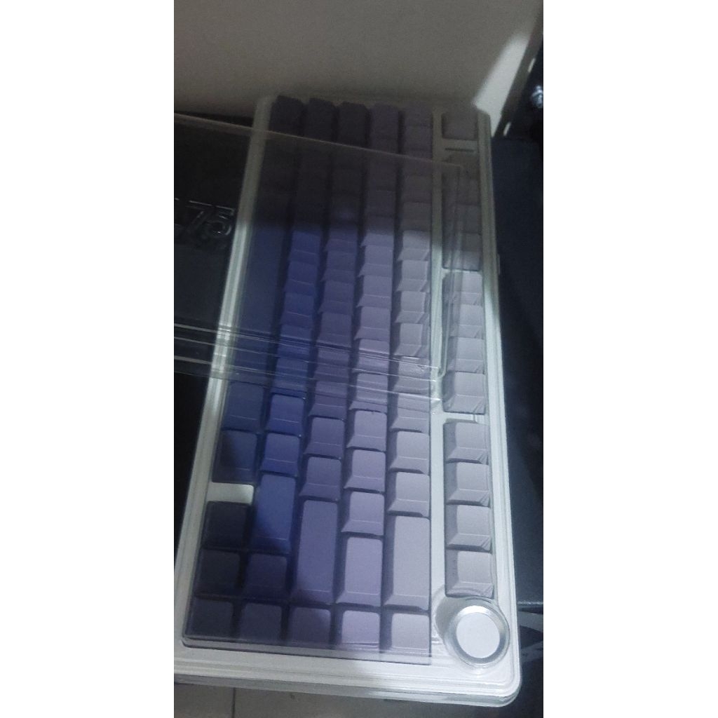 Keycaps copotan aula f75 pro gradient purple