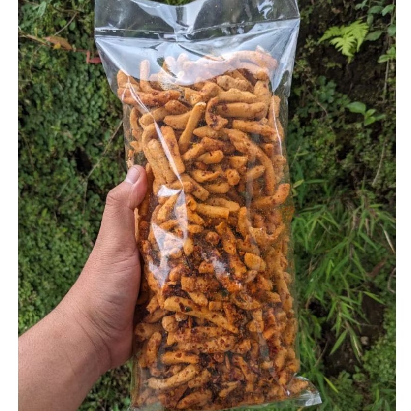 basreng stik Ori/pedas 1kg - asin,gurih renyah pedas
