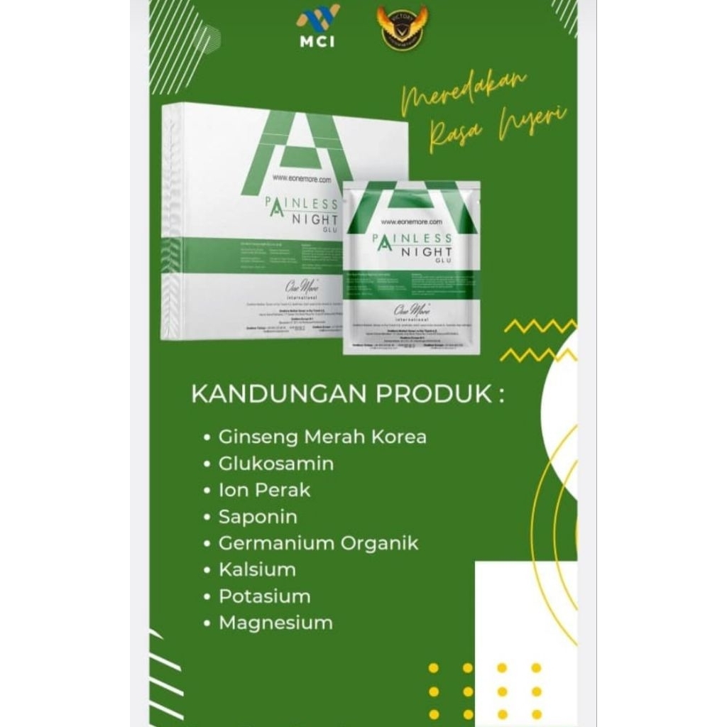 Koyo Kesehatan PNG MCI One More 1 pack isi 25 lembar