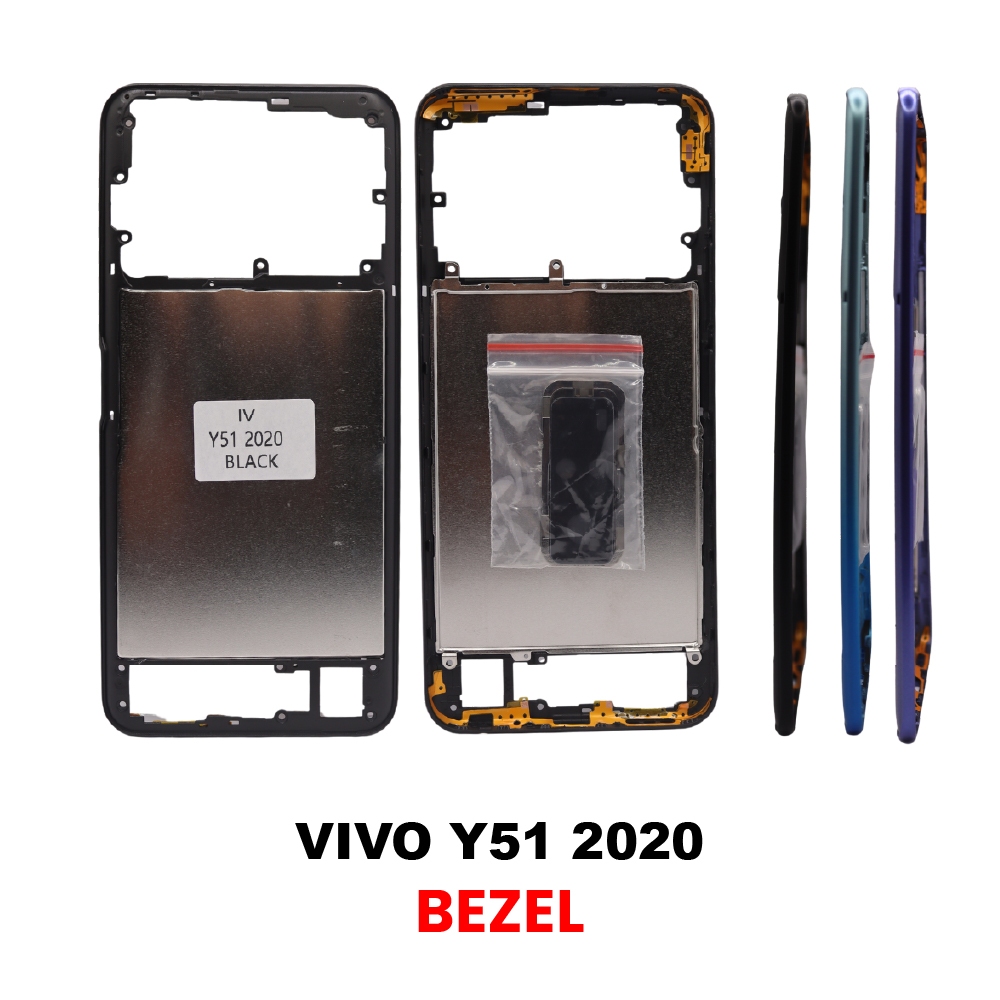 Middle Frame-Tulang Tengah Bezel Vivo Y51 2020