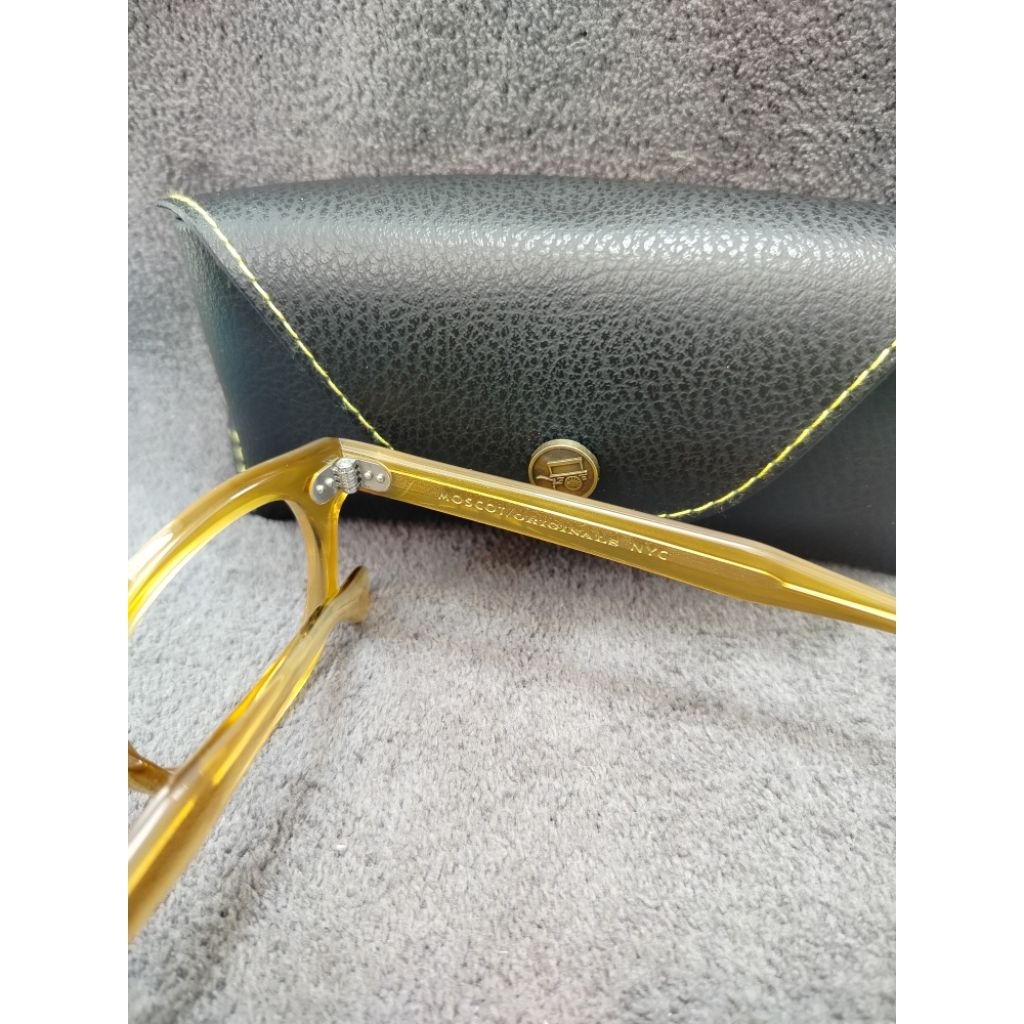 kacamata frem original moscot lemtos blonde (size 49-24-145)