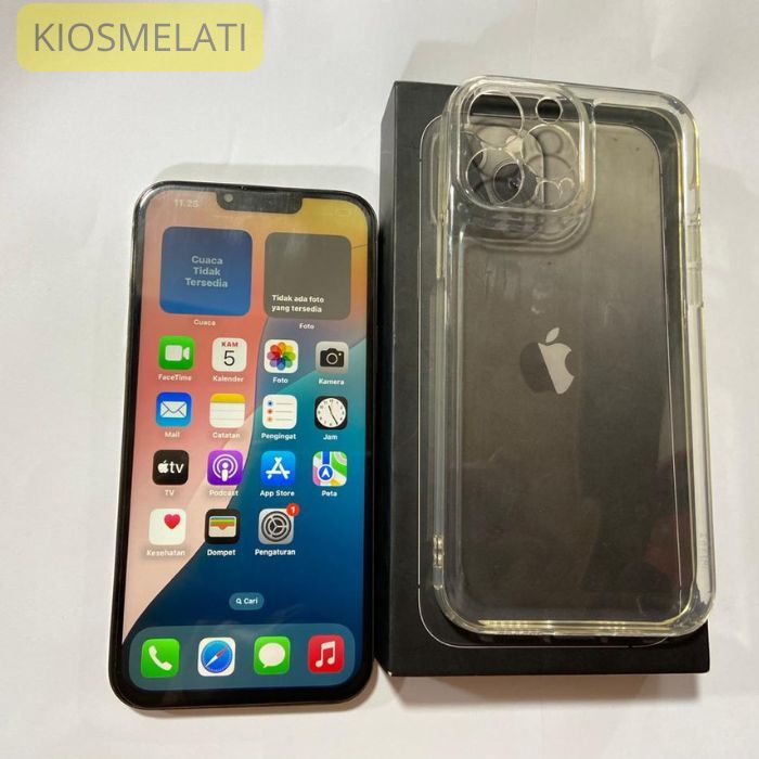Second hp Iphone 13 promax ram 128GB Inter siap pakai