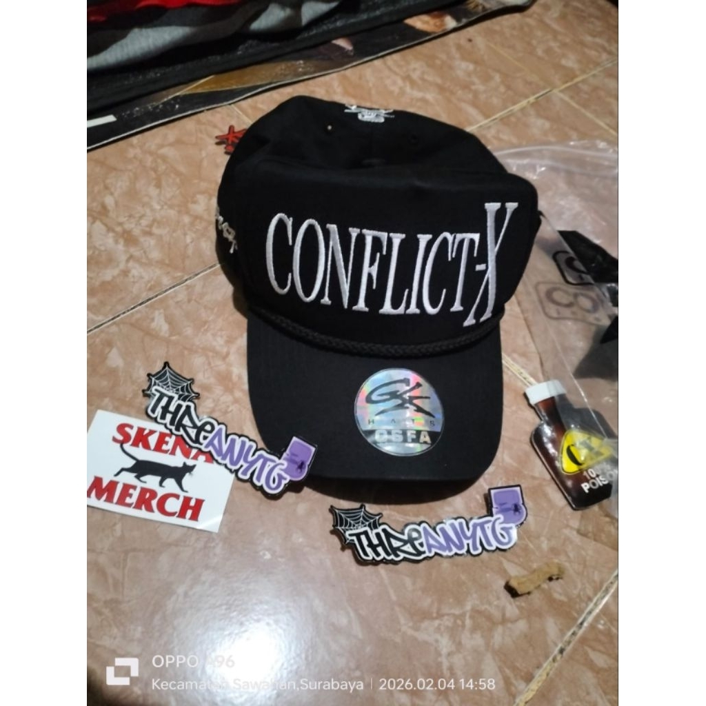 TOPI CONFLICT X MYSTIC